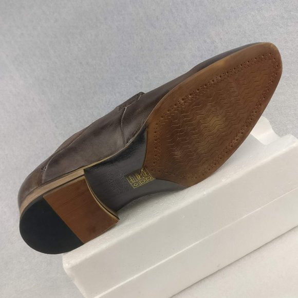 Leather Oxfords 100% LEATHER Classic Oxfords Lace up shoe men9.5us/9uk=Wmn 11us - Picture 2 of 8